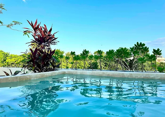 Holiday home Luxury Penthouse! Private Rooftop Pool Elevator Tulum