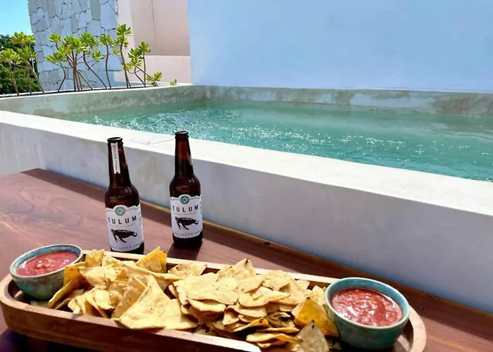 Luxury Penthouse! Private Rooftop Pool Elevator Holiday home Tulum